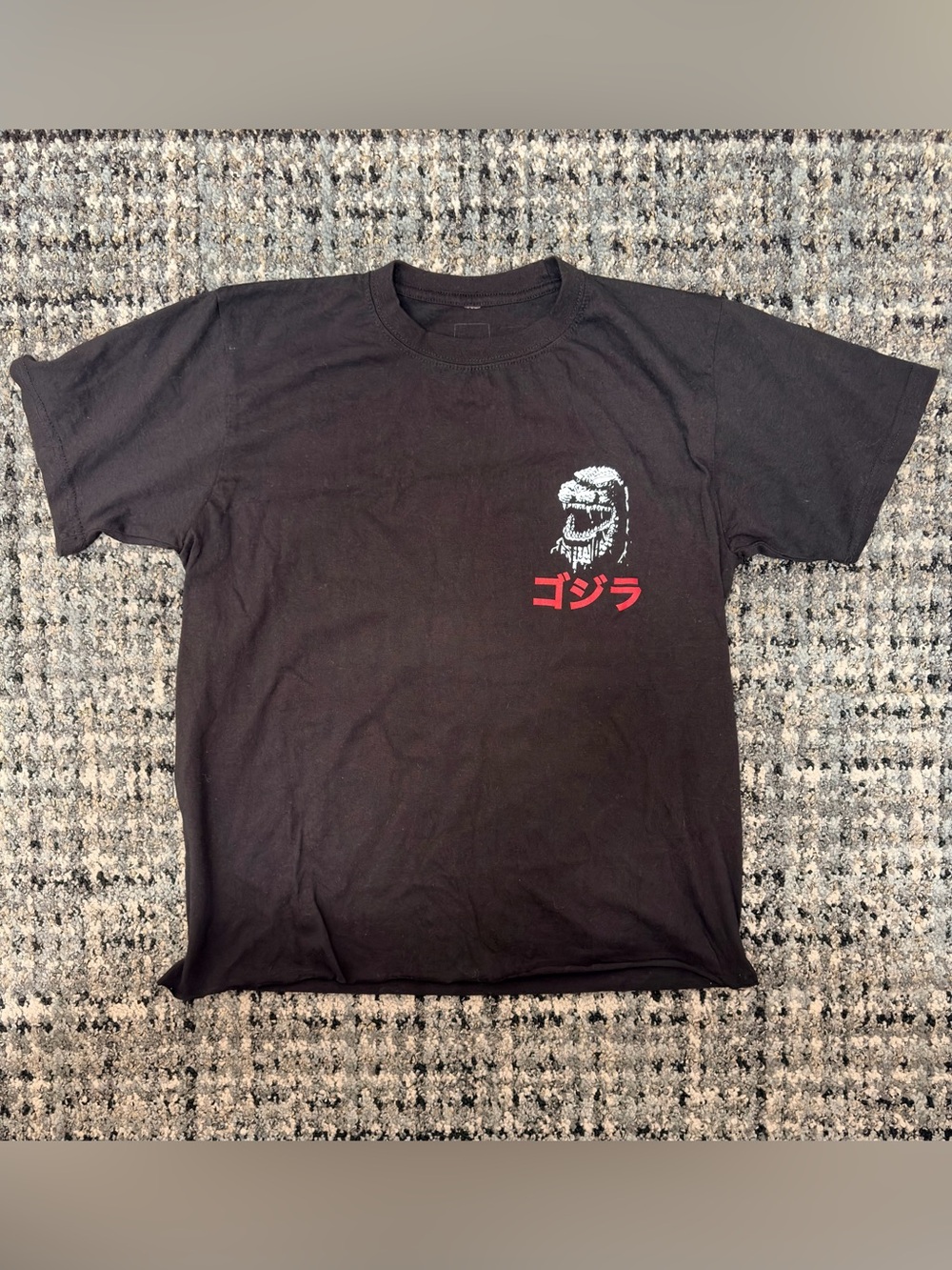 Men’s (M) Godzilla Anti Kaiju Kaiju Club Black T-Shirt